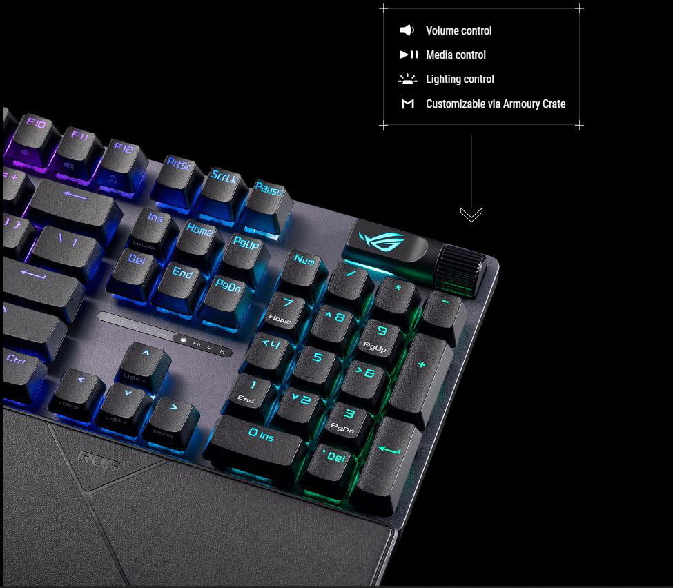 Asus ROG Strix Scope II (ROG RX RED/PBT) US