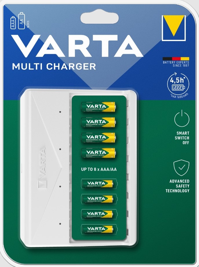 Nabíjačka Varta Multi Charger (bez batérií)