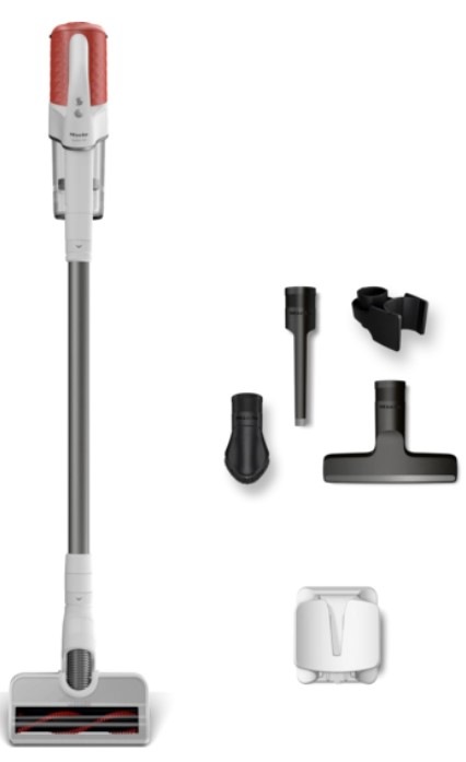 Tyčový vysávač Miele Duoflex HX1 Terra červená
