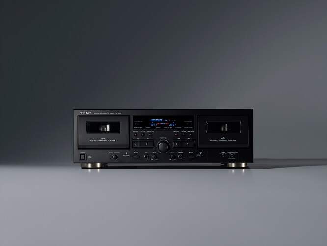 Kazetový prehrávač Teac W-1200 čierny Kazetový prehrávač Teac W-1200 čierny