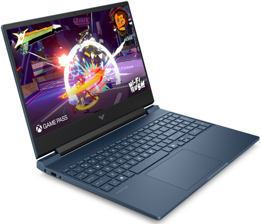 HP VICTUS 15-fb3003nc, modrá