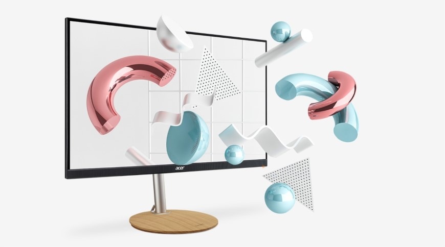 Monitor Acer Vero B277UGbmiiprzxv čierny Monitor Acer Vero s elegantným dizajnom a nastavením výšky