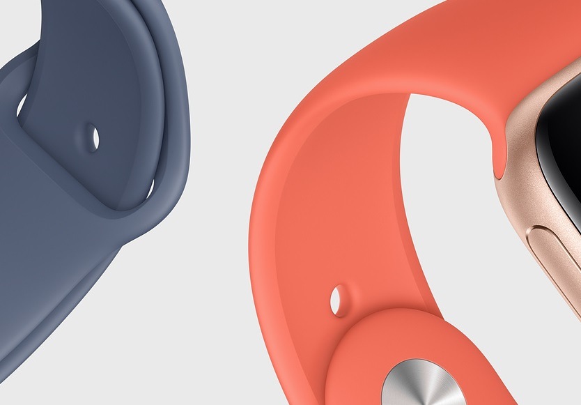 Remienok Apple 40mm citronovo kremový športovy remienok - S/M & M/L Sportovní řemínek pro Apple Watch