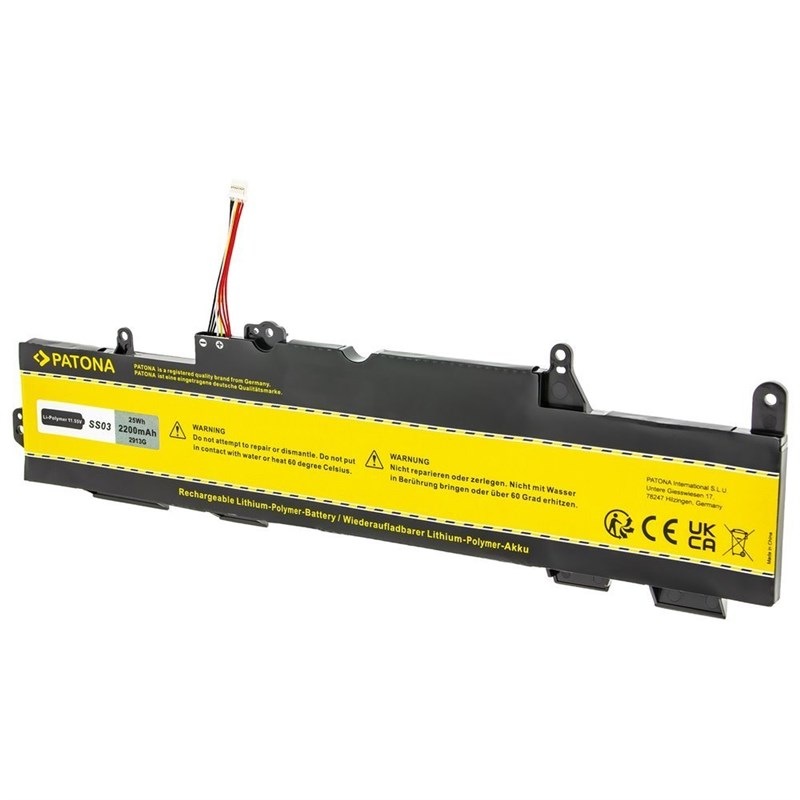 Batéria PATONA pre HP 840 G5/G6 2200mAh Li-Pol 11,55 V SS03XL Batéria PATONA pre HP 840 G5/G6 2200mAh Li-Pol 11,55 V SS03XL