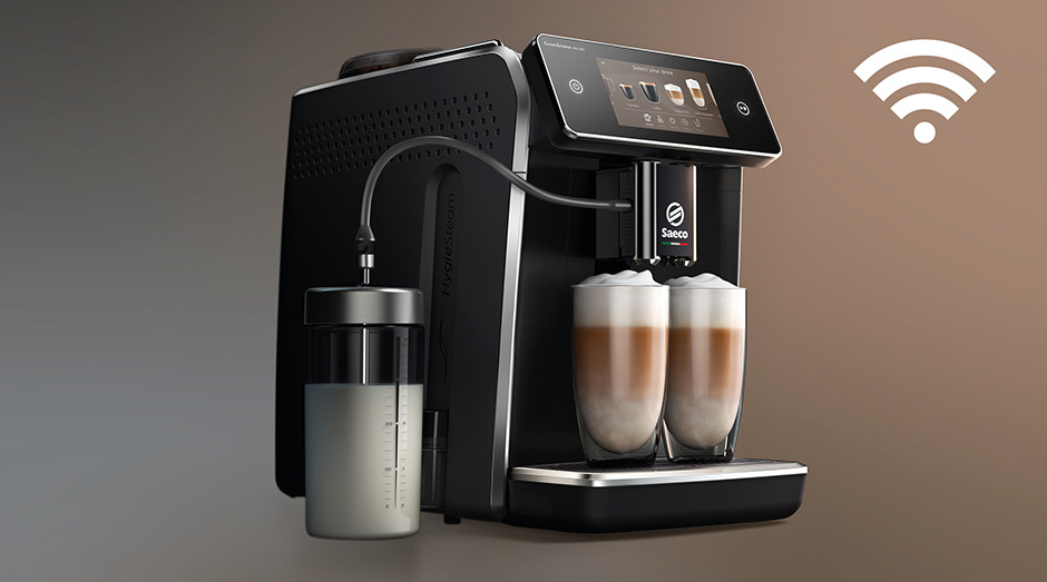 Automatický kávovar Saeco GranAroma Deluxe SM6680/00 čierny