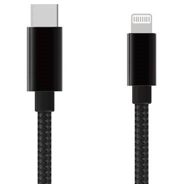 Kábel WG USB-C/Lightning, 50 cm čierny