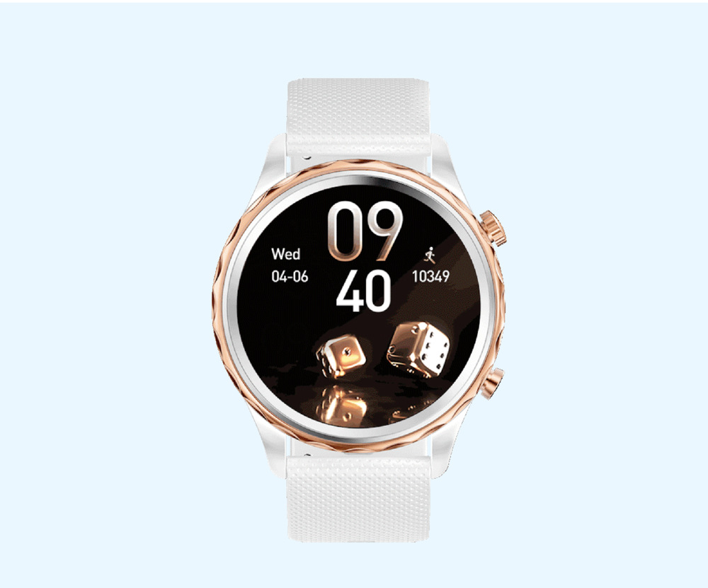 Inteligentné hodinky Carneo Queen HR+ - rosegold rose gold Inteligentné hodinky Carneo Queen HR+ - rosegold rose gold