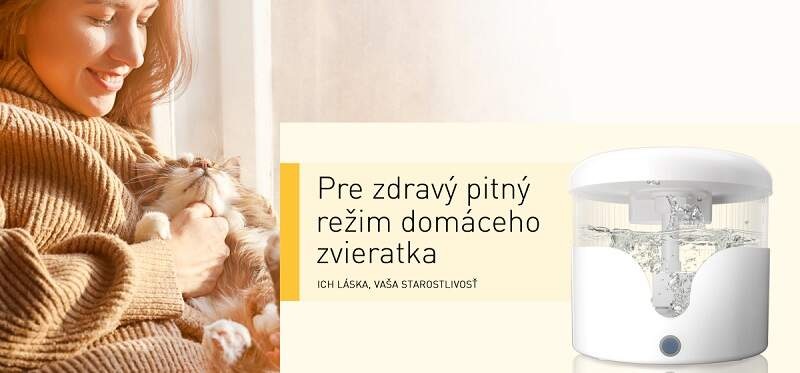 Inteligentná fontána Panasonic CP-JNW01CW biela