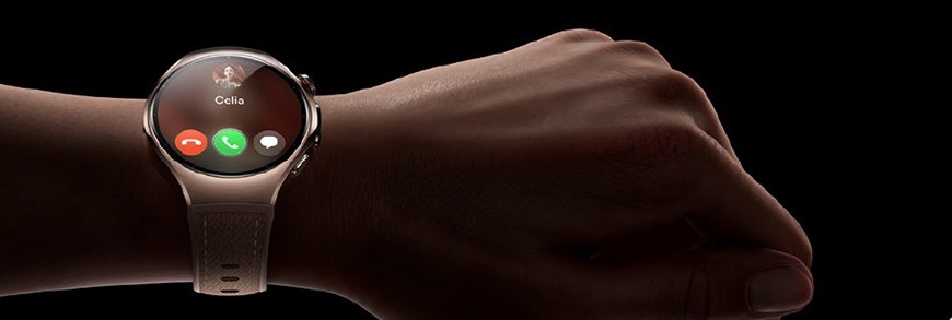 Inteligentné hodinky Huawei Watch 5 46 mm LTE - Silver + Titanium Strap strieborné „“