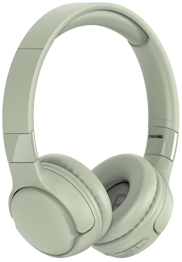 Slúchadlá HONOR CHOICE Headphones Lite zelená Slúchadlá natočené mierne z boku ukazujúce ovládacie tlačidlá na náušníku.