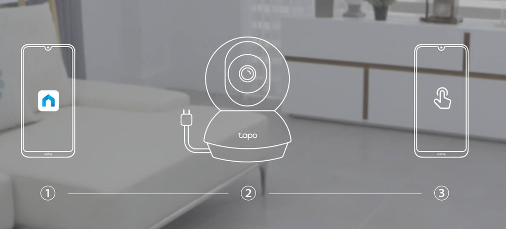 IP kamera TP-Link Tapo C210 biela IP kamera TP-Link Tapo C210 biela
