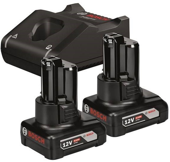 Set batérie a nabíjačky 2x 12V 6.0 Ah + GAL 12V-40