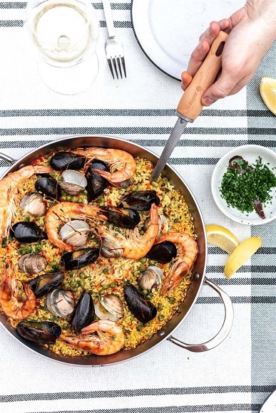 Panvica de Buyer Mineral B 5652.32 Paella, 32 cm ocel Panvica de Buyer Mineral B 5652.32 Paella, 32 cm ocel