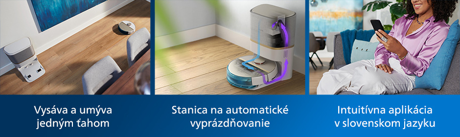Robotický vysávač Philips Series 7000 XU7100/02 Philips Series 7000 XU7100/02