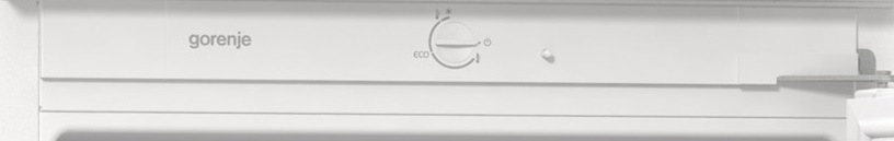Vstavaná chladnička Gorenje RBI412EE1, mechanické nastavenie teploty