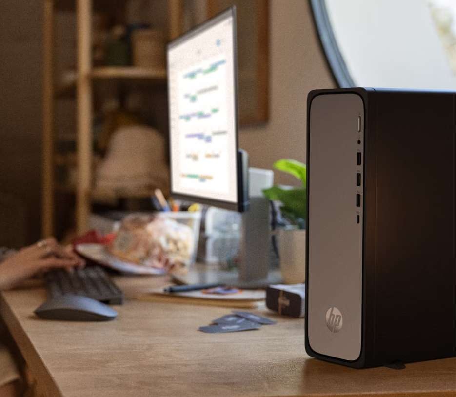 Stolný počítač HP OmniDesk Slim S03-0051nc čierny/strieborný „“