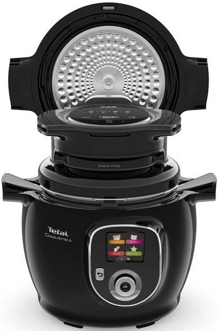 Pokrievka Tefal multifunkčný EY150830 Extra Crisp Lid čierna