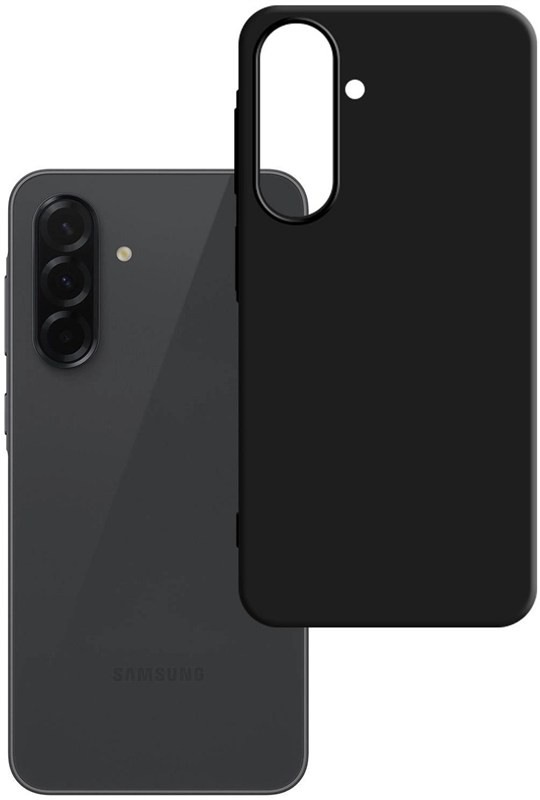 Kryt na mobil 3mk Matt Case na Samsung Galaxy A57 5G v čiernom dizajne