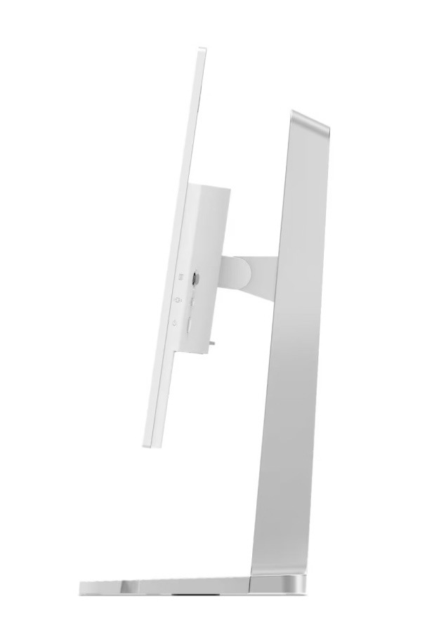 Monitor Lenovo L24C-4C má rovnú konštrukciu, ktorá sa bude hodiť pre prípad, že máte v pláne mať viac monitorov pohromade.