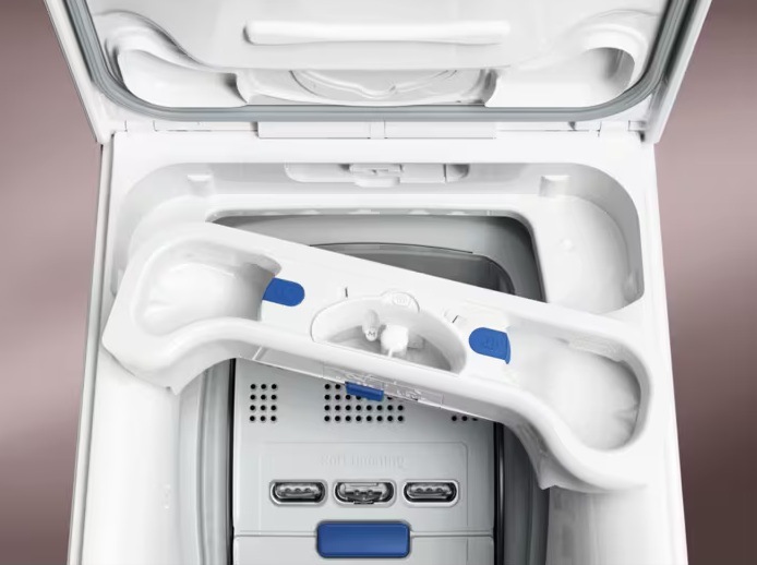 Práčka Electrolux SensiCare 600 EW6T836C biela Špeciálna zásuvka FlexiDose na prací gél aj prášok.
