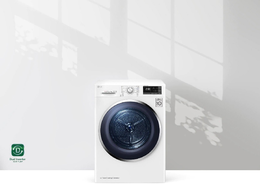 Sušička bielizne LG RC91V5AV6N biela dual_inverter_heat_pump_lg