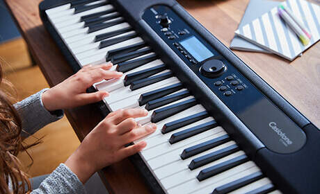 Elektronické klávesy Casio CT S400 čierna