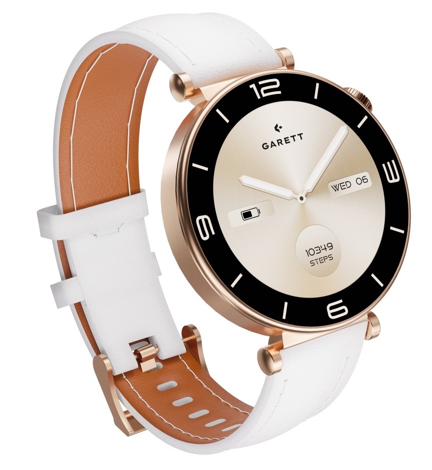 Inteligentné hodinky Garett Rose Mesh steel zlaté Inteligentné hodinky Garett Rose Mesh steel zlaté