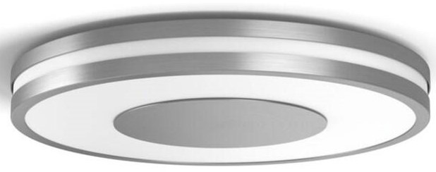 LED stropné svietidlo Philips Hue Being White Ambiance, kruhové 35cm hliník