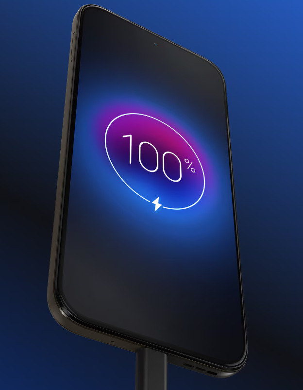 Mobilný telefón Motorola Moto G77 5G 8 GB / 256 GB čierny Garanciou dlhej výdrže je u Motorola Moto G77 batéria s kapacitou 5 200 mAh