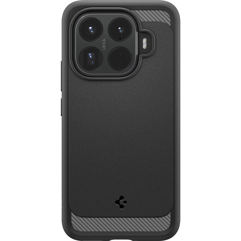 Kryt na mobil Spigen Rugged Armor na Xiaomi 15T Pro - čierny