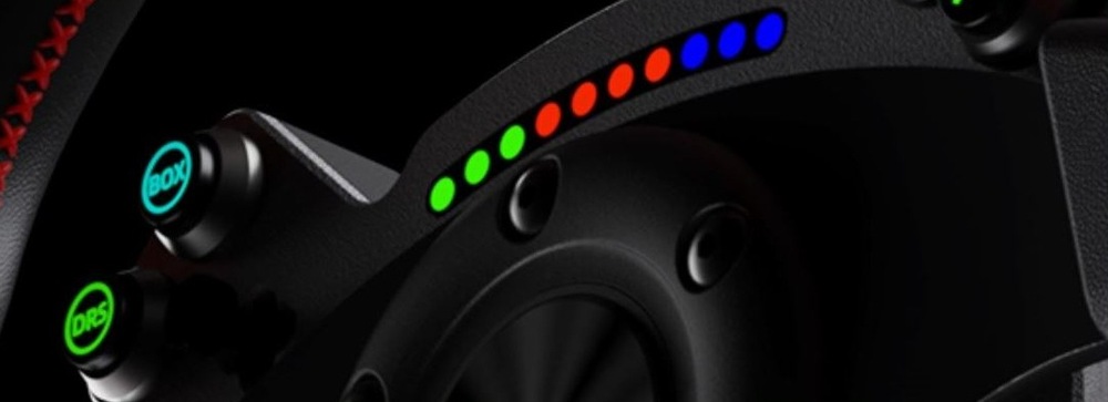 Volant PXN W CS R2, 33 cm, Quick Release čierny PXN W CS R2 má aj LED ukazovatele