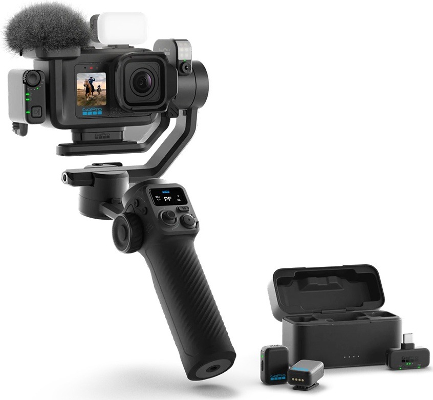 Outdoorová kamera GoPro MISSION 1 PRO Ultimate Creator Edition, čierna farba