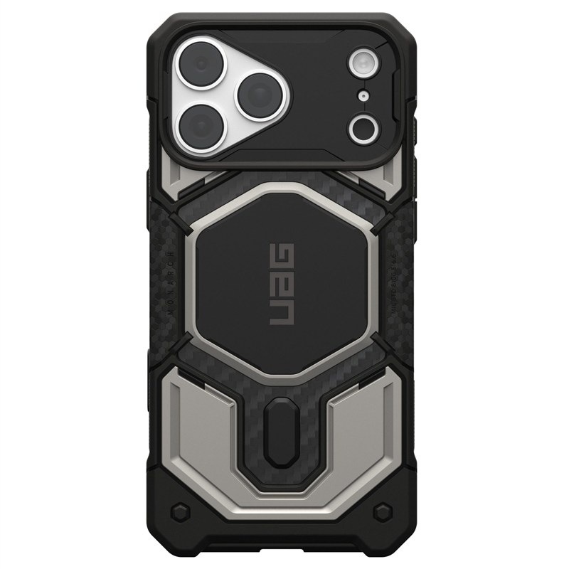 Kryt na mobil UAG Monarch Pro MagSafe na Apple iPhone 18 Pro Max / 17 Pro Max sivá