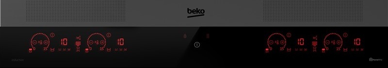 Ovládací panel indukčnej varnej dosky Beko MHII88810NTIMT