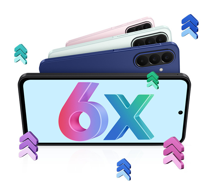 Mobilný telefón Samsung Galaxy A27 5G 8 GB / 256 GB čierny U Samsung Galaxy A27 je veľkou výhodou aj garantovaná podpora 6 rokov