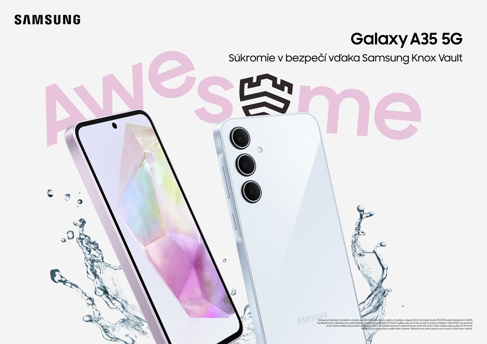 Mobilný telefón Samsung Galaxy A35 5G 6 GB / 128 GB - Awesome Lilac Mobilný telefon Samsung Galaxy A35 5G