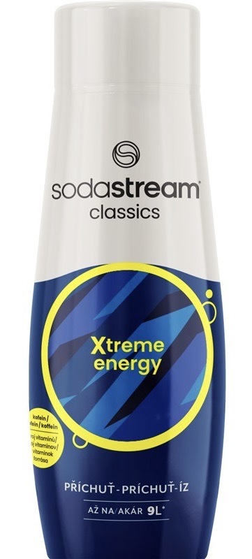 Príchuť pre šumivú vodu SodaStream Xtreme energy 440 ml