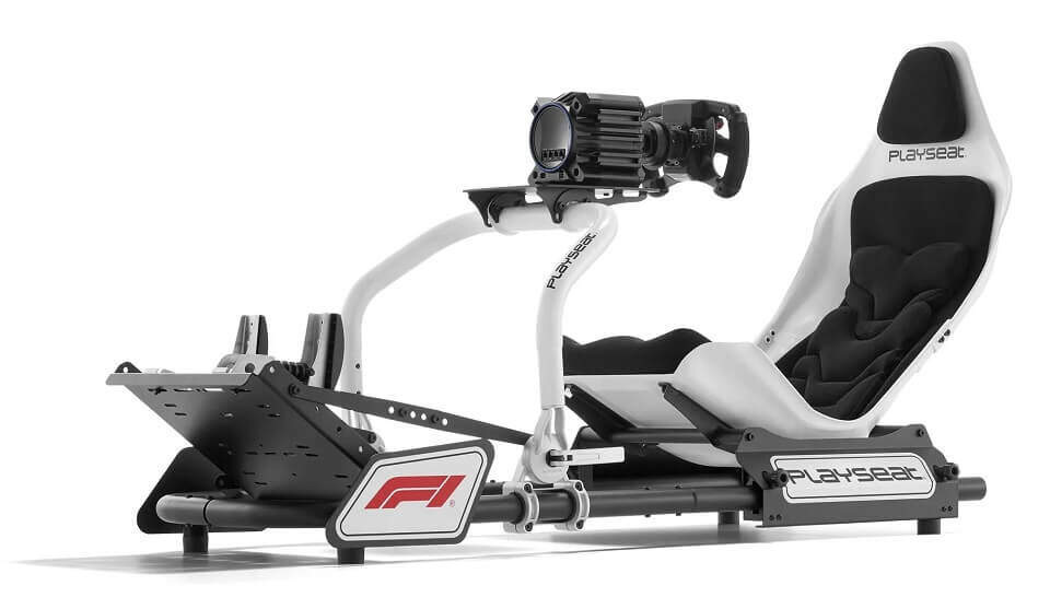 Pretekársky kokpit Playseat Formula Instinct - F1 Edition biely