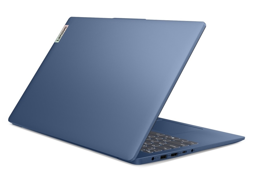 Notebook Lenovo IdeaPad Slim 3 15AMN8 modrý V notebooku od Lenovo sa ukrýva 4jadrový procesor AMD Ryzen 5 so 16GB operačnou pamäťou.