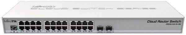 Switch MikroTik CRS326-24G-2S biely Switch MikroTik CRS326-24G-2S biely