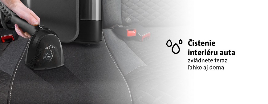 Čistič škvŕn ETA Steam&Clean 7214 90000 čierny Čistič škvŕn ETA Steam&Clean 7214 90000 čierny