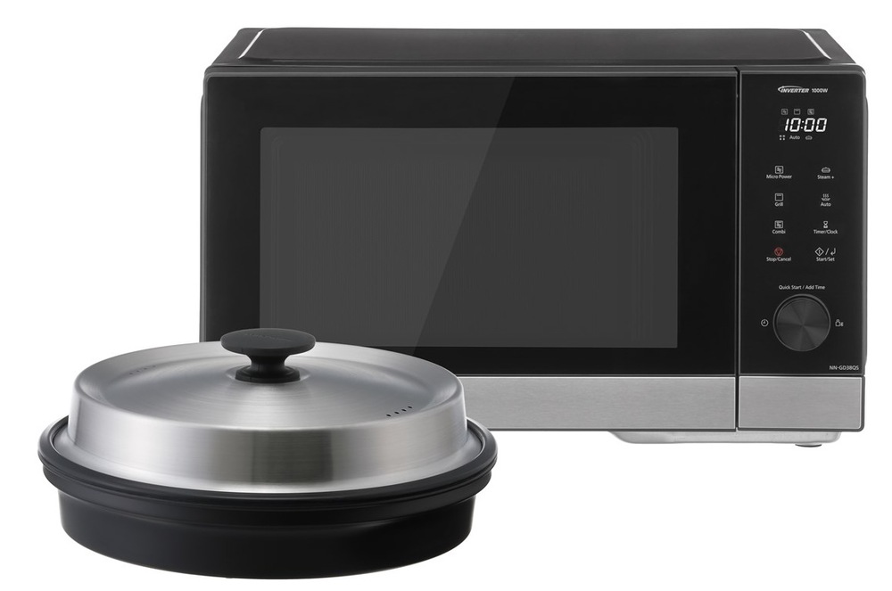 Mikrovlnná rúra Panasonic NN-GD38QSEPG sivá Mikrovlnná rúra Panasonic NN-GD38QSEPG sivá