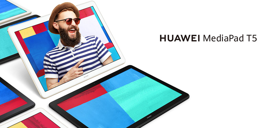 Tablet Huawei MediaPad T5 10 16 GB Wi-Fi čierny Tablet Huawei MediaPad T5 10 16 GB Wi-Fi čierny