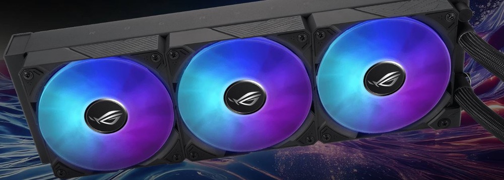 Grafická karta Asus ROG Astral LC GeForce RTX 5090 32GB Detail radiátora - Grafická karta Asus ROG Astral LC GeForce RTX 5090 32GB