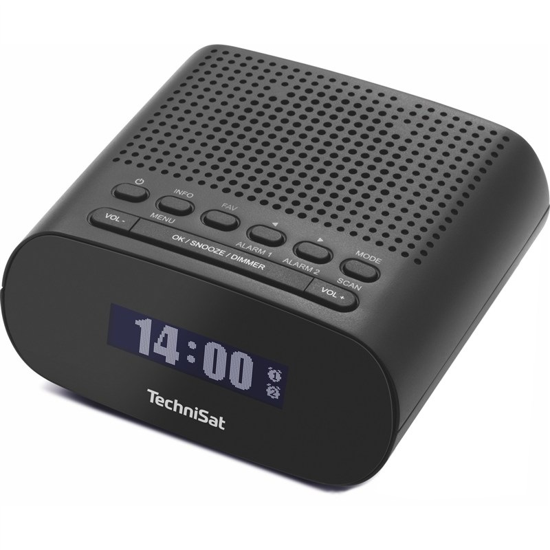 Rádiobudík TechniSat s opakovaným budením, uloženie až 40 staníc