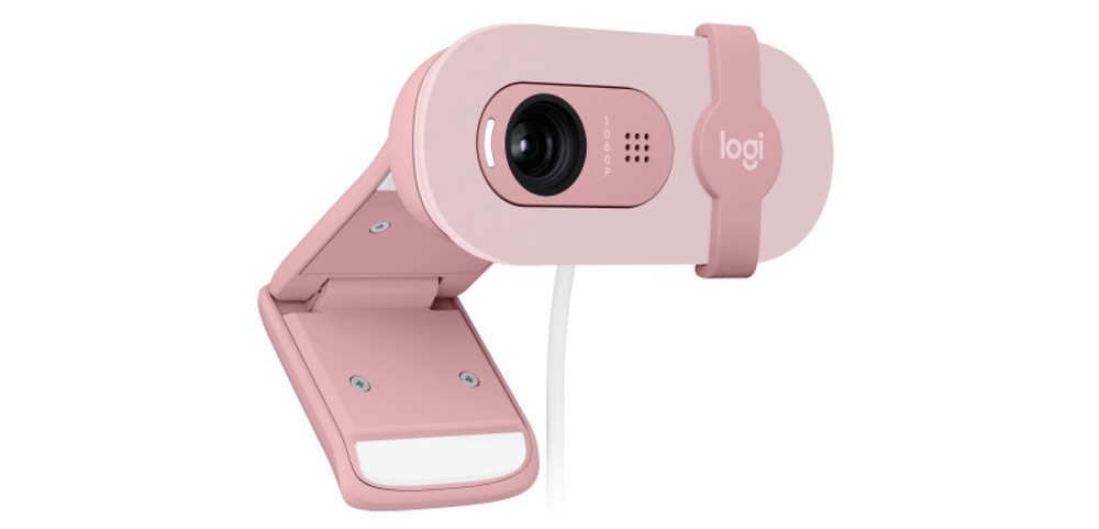 Webkamera Logitech Brio 100 Full HD ružová Webkamera Logitech Brio 100 Full HD ružová