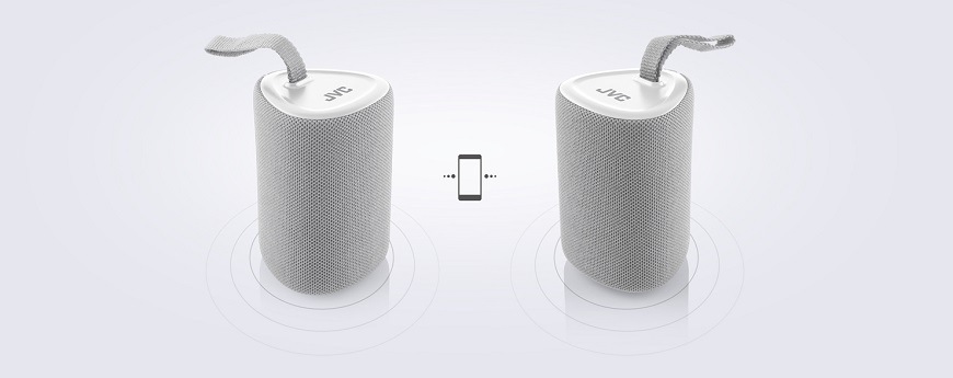 Prenosný reproduktor JVC XS-E213G, true wireless