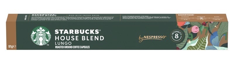 Kapsuly pre espressá Starbucks NC House Blend (10 ks)