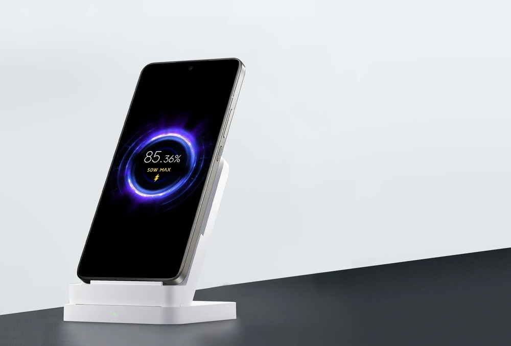 Bezdrôtová nabíjačka Xiaomi Stand Pro 50W biela