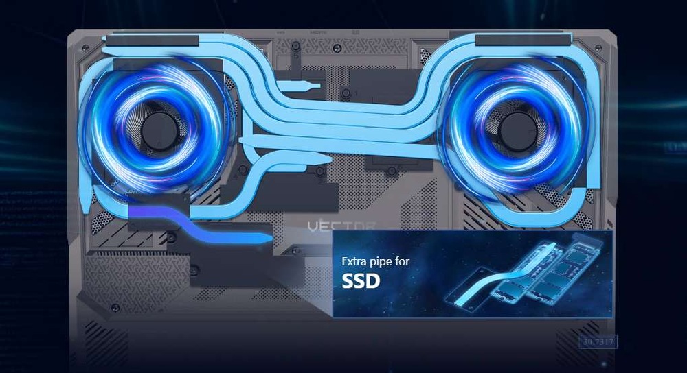 Notebook MSI Vector A18 HX A9WHG-238CZ sivý